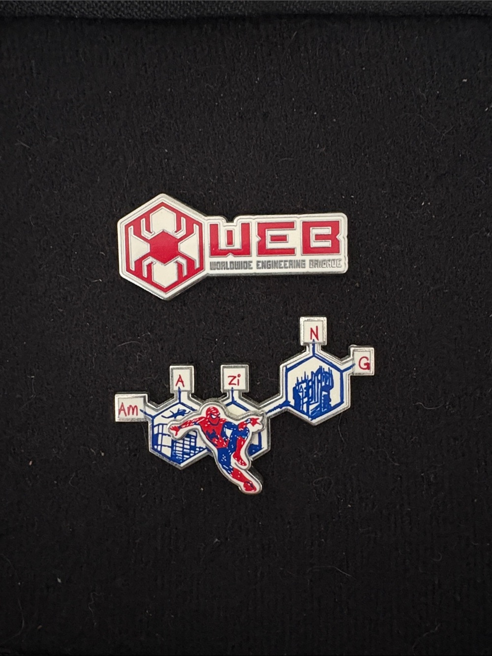 W.E.B. Spider-Man Pin